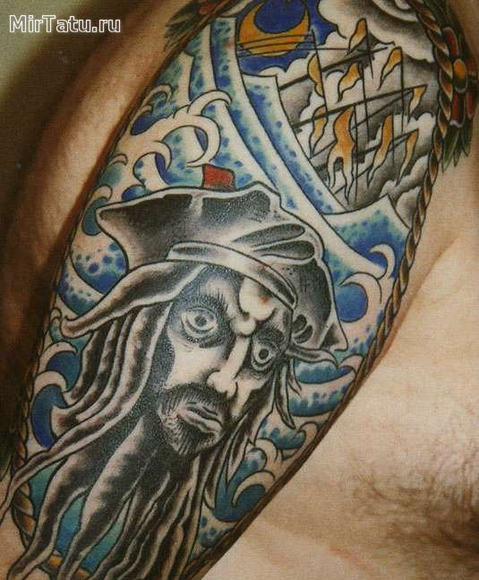 Фото татуировок - Морские татуировки 3