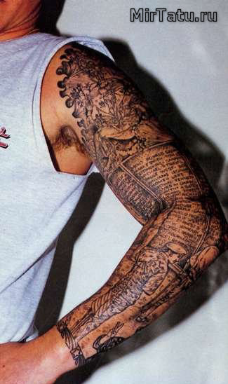 Фото татуировок - Татуировка на руке 8