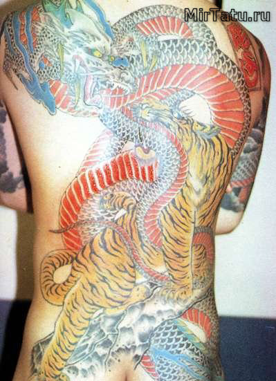 Фото татуировок - Татуировки спины 6